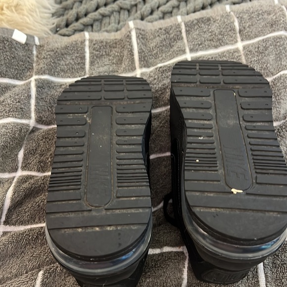 Mens size 8.5 Nike Airmax Limited 3 Triple Black great condition near new No Box - Picture 5 of 6